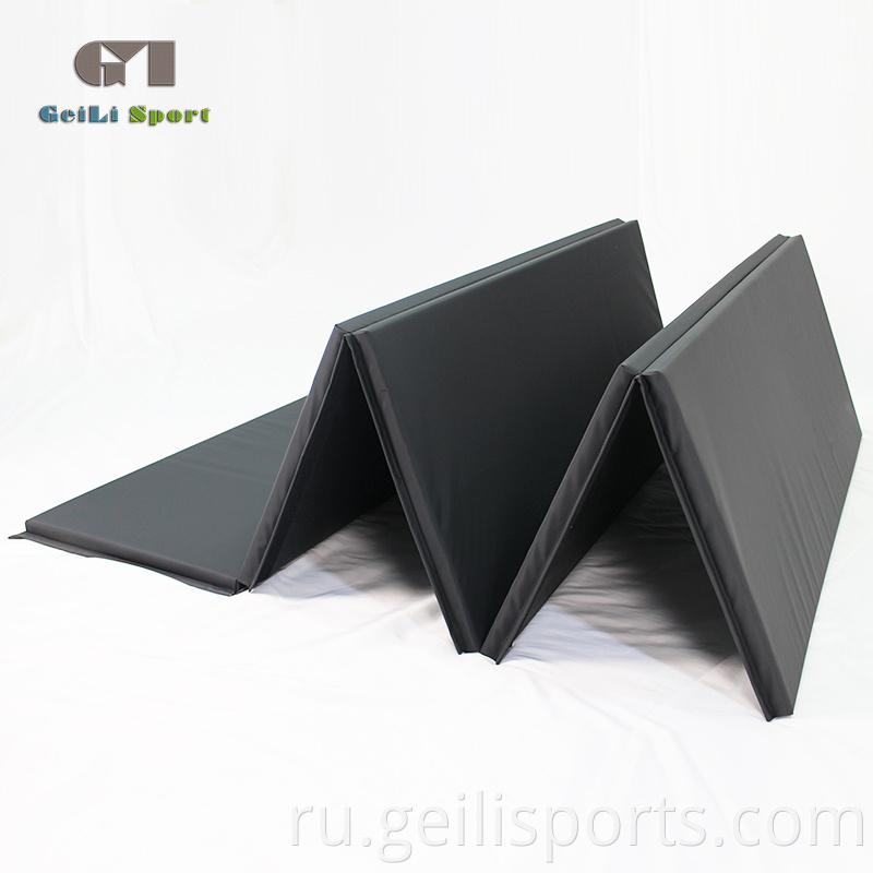 Gym Black Folding Mat